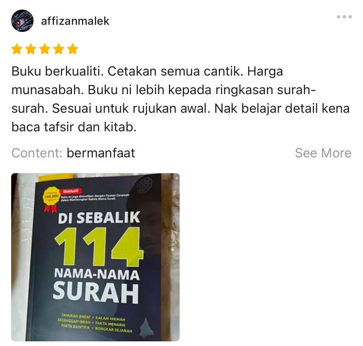 Testimoni pelanggan